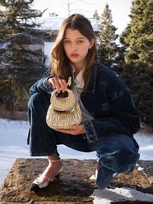 Ever Anderson - Miu Miu Campaign - December 2023